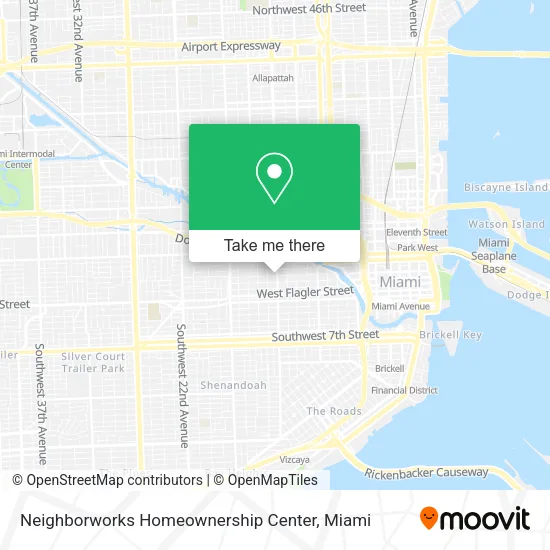 Mapa de Neighborworks Homeownership Center