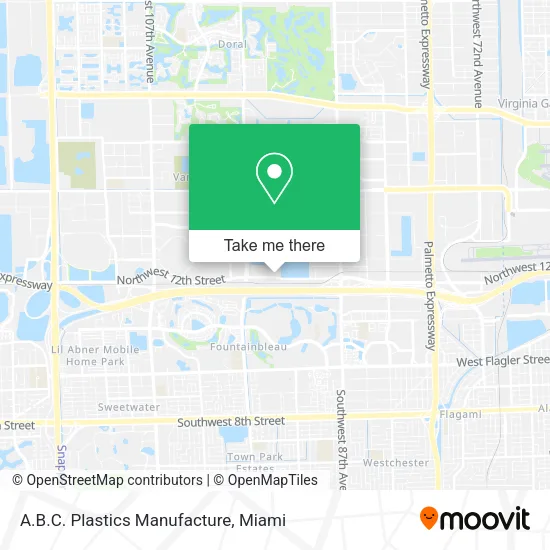A.B.C. Plastics Manufacture map