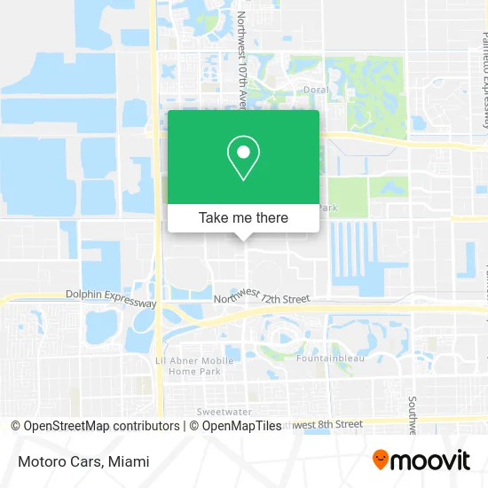 Motoro Cars map