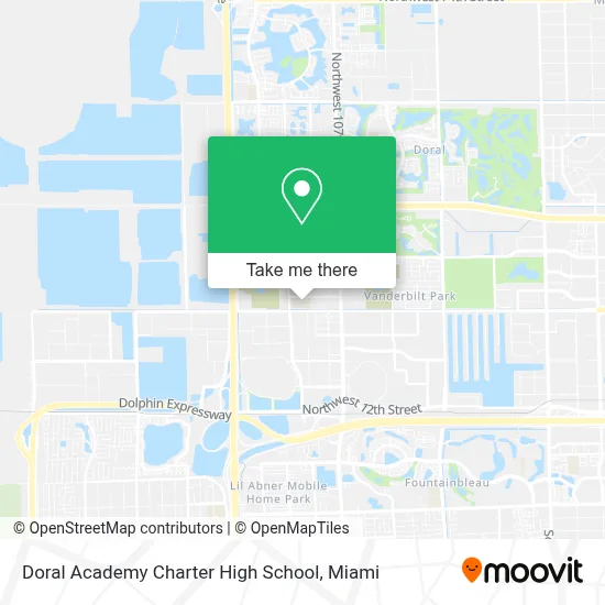 Doral Academy Charter High School map