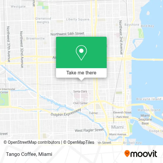 Tango Coffee map