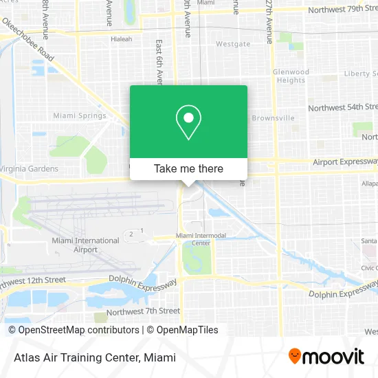 Atlas Air Training Center map