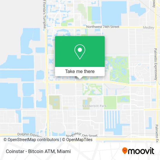 Coinstar - Bitcoin ATM map