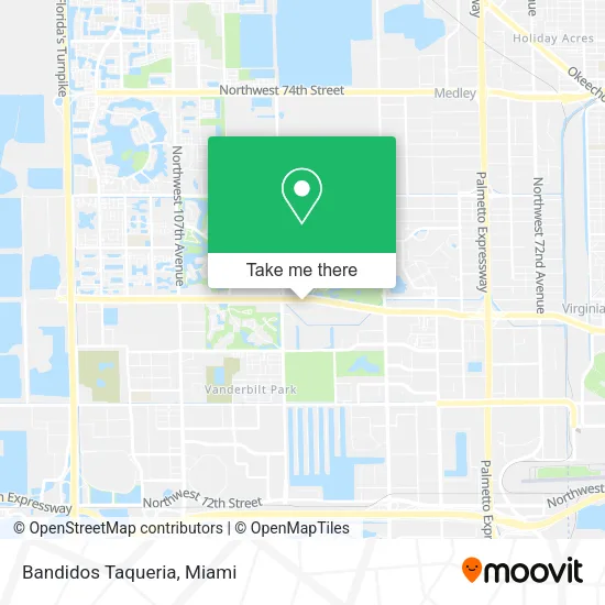Mapa de Bandidos Taqueria