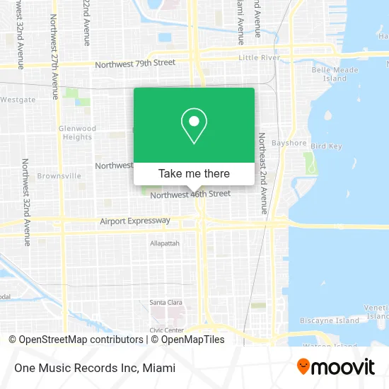 One Music Records Inc map