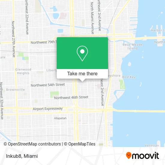 Inkub8 map