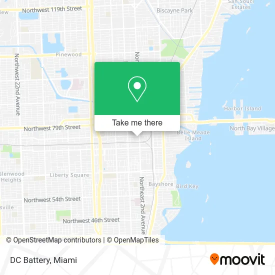 DC Battery map