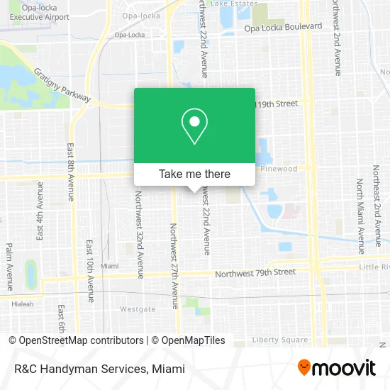R&C Handyman Services map