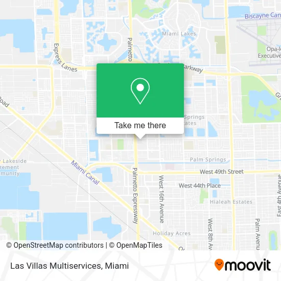 Las Villas Multiservices map