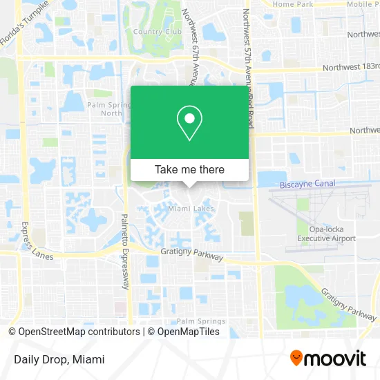 Mapa de Daily Drop
