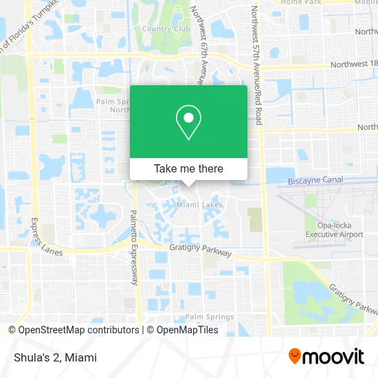 Shula's 2 map