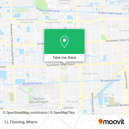 LL Flooring map