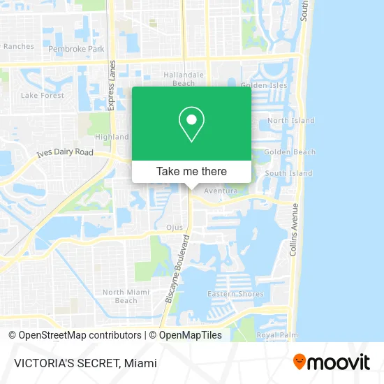 Mapa de VICTORIA'S SECRET