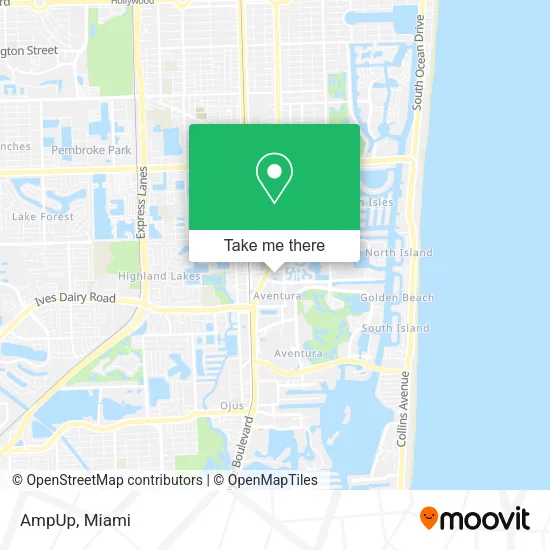 AmpUp map
