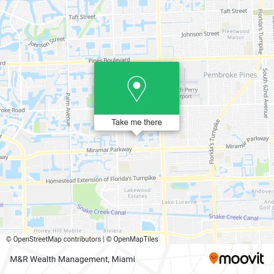 M&R Wealth Management map