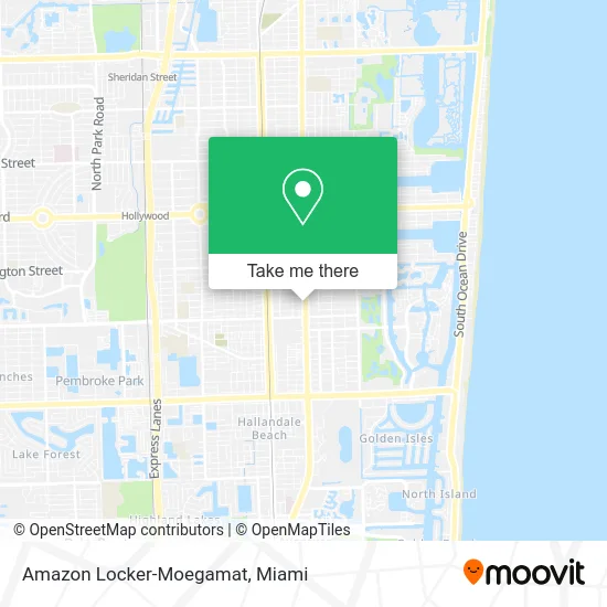 Amazon Locker-Moegamat map