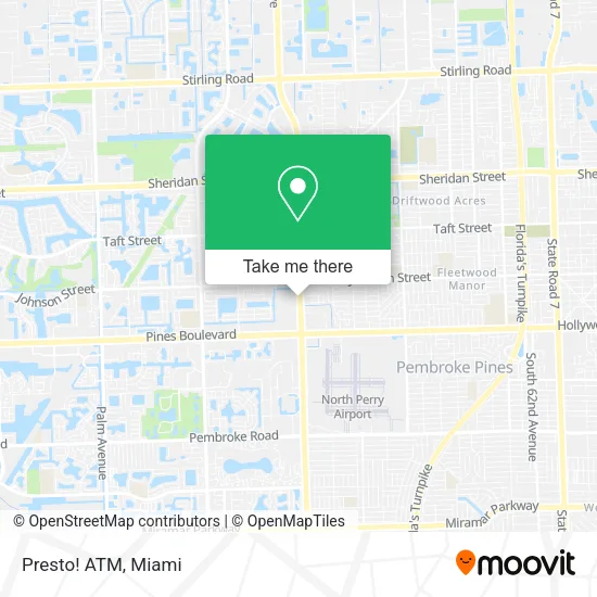 Presto! ATM map