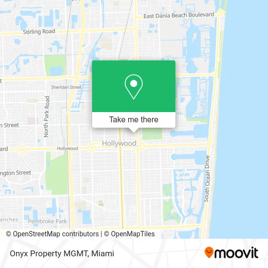 Onyx Property MGMT map
