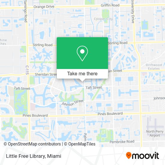 Little Free Library map
