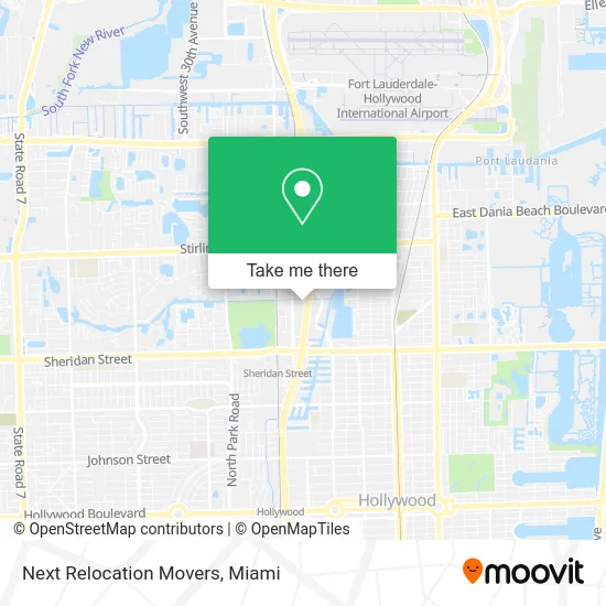 Next Relocation Movers map