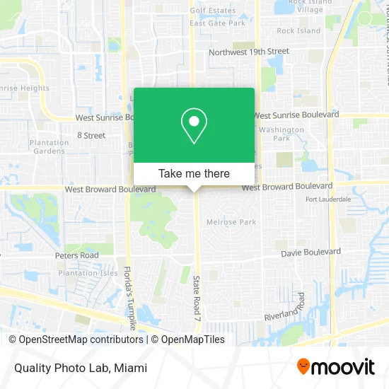 Mapa de Quality Photo Lab