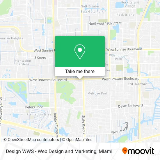 Design WWS - Web Design and Marketing map