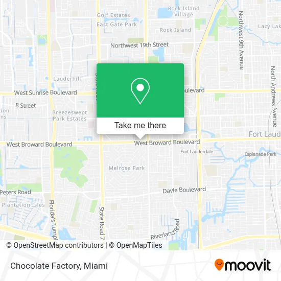Chocolate Factory map