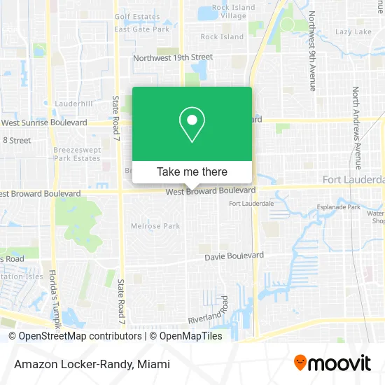 Amazon Locker-Randy map