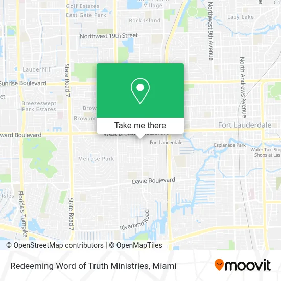 Redeeming Word of Truth Ministries map