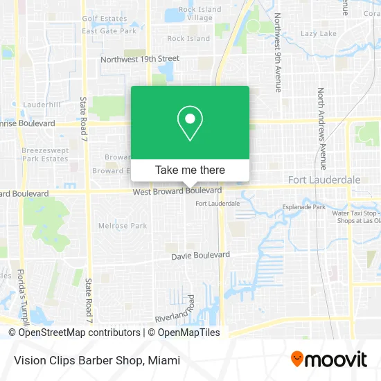 Vision Clips Barber Shop map