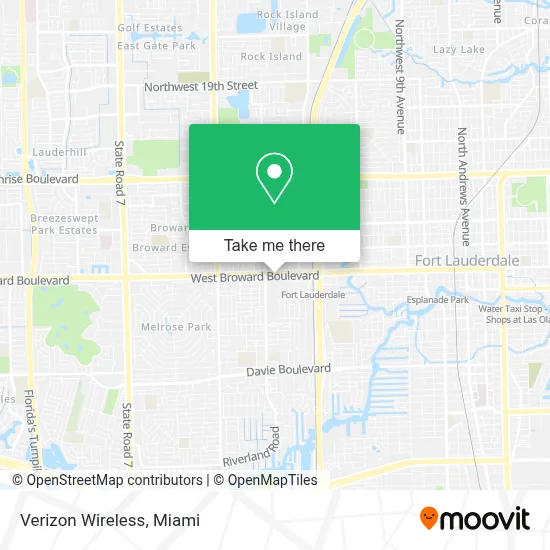 Verizon Wireless map