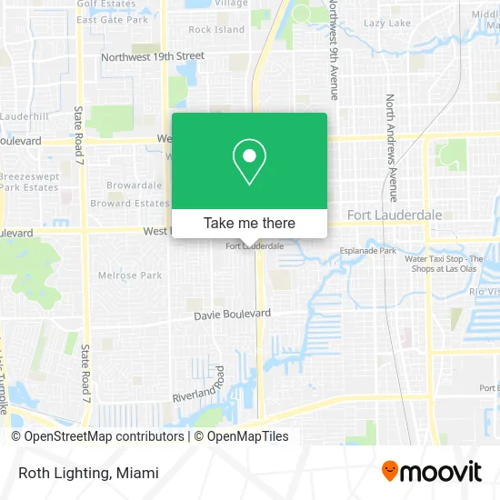Roth Lighting map