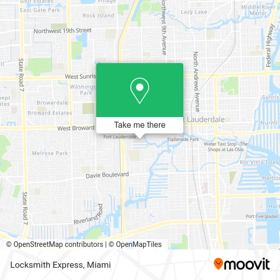 Locksmith Express map