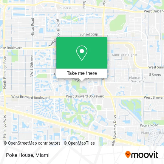 Poke House map