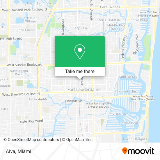 Alva map