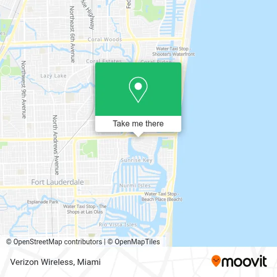 Verizon Wireless map