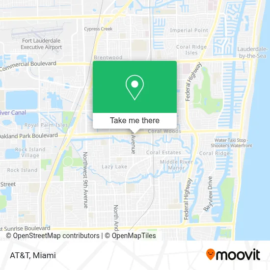 AT&T map