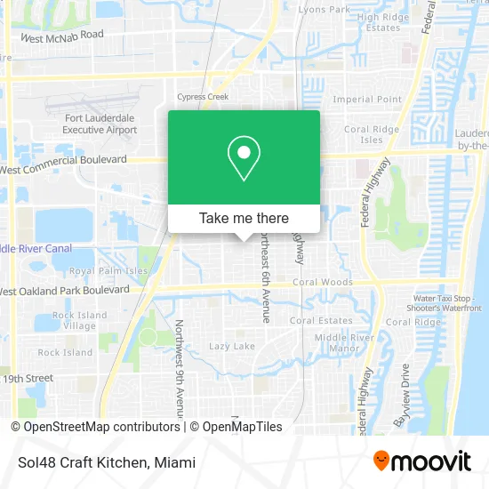 Sol48 Craft Kitchen map