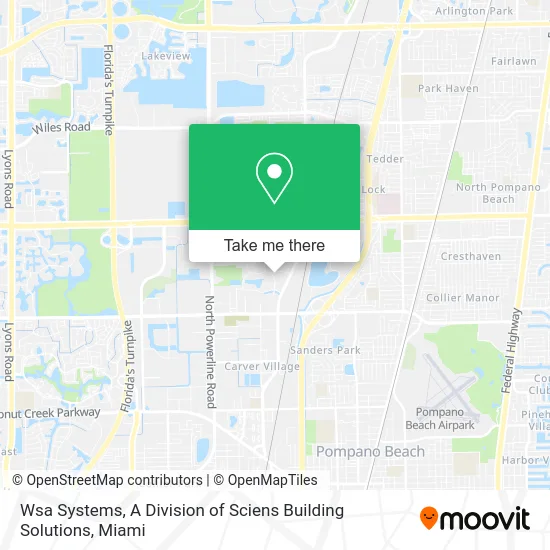 Wsa Systems, A Division of Sciens Building Solutions map