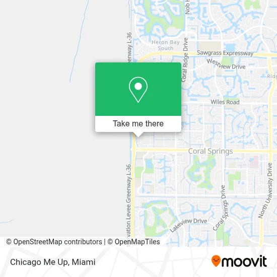 Chicago Me Up map