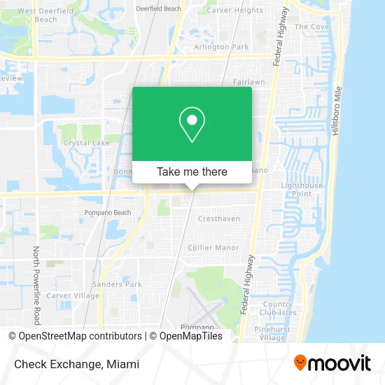 Mapa de Check Exchange