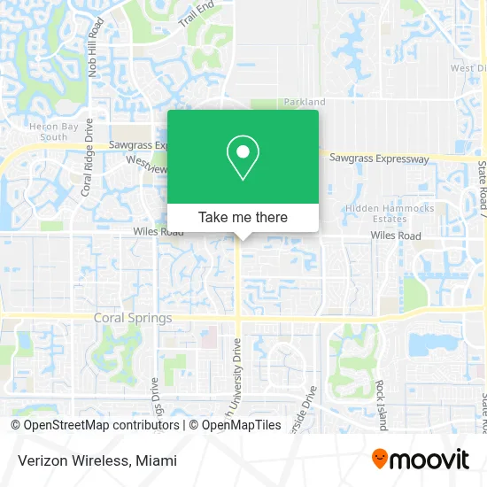 Verizon Wireless map