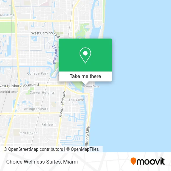 Choice Wellness Suites map