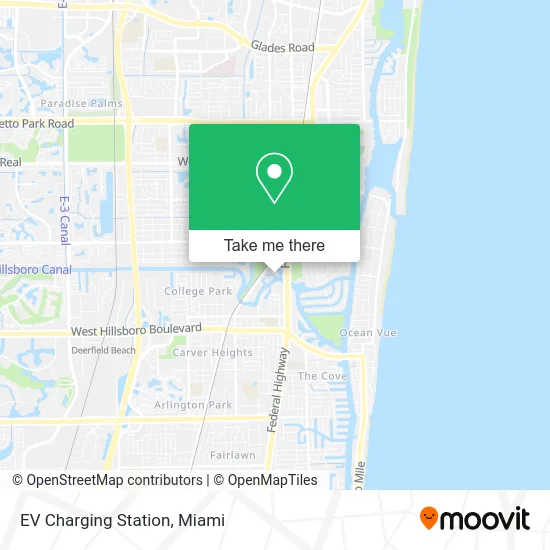 EV Charging Station map