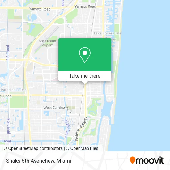 Snaks 5th Avenchew map