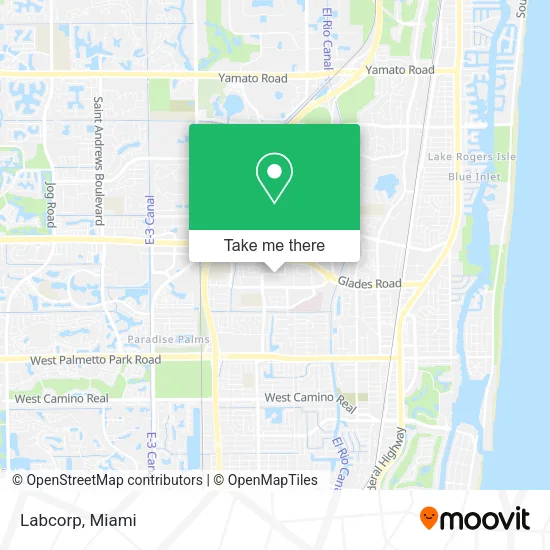 Labcorp map