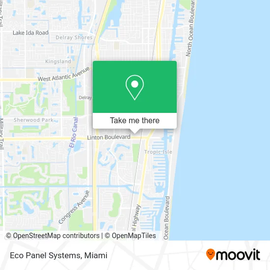 Eco Panel Systems map