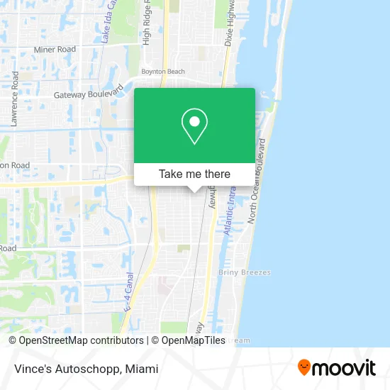 Vince's Autoschopp map