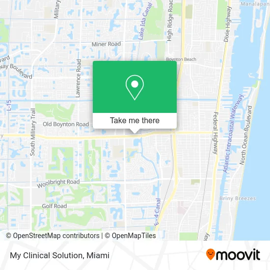 My Clinical Solution map