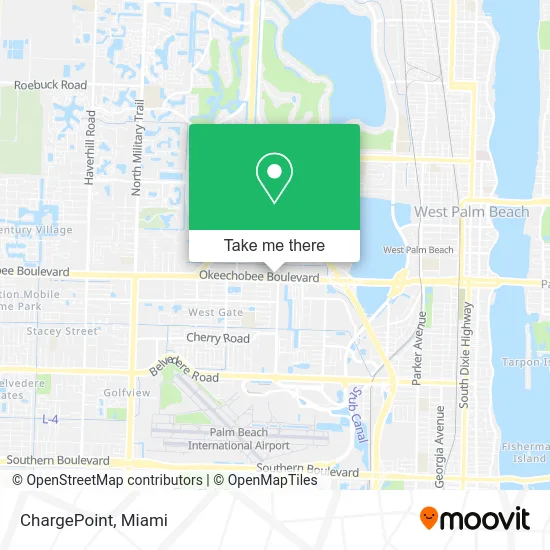 ChargePoint map